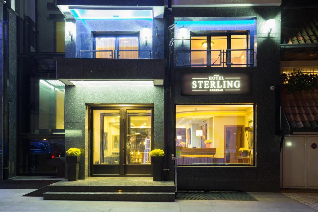 Hotel Sterling Garni Belgrad Exterior foto